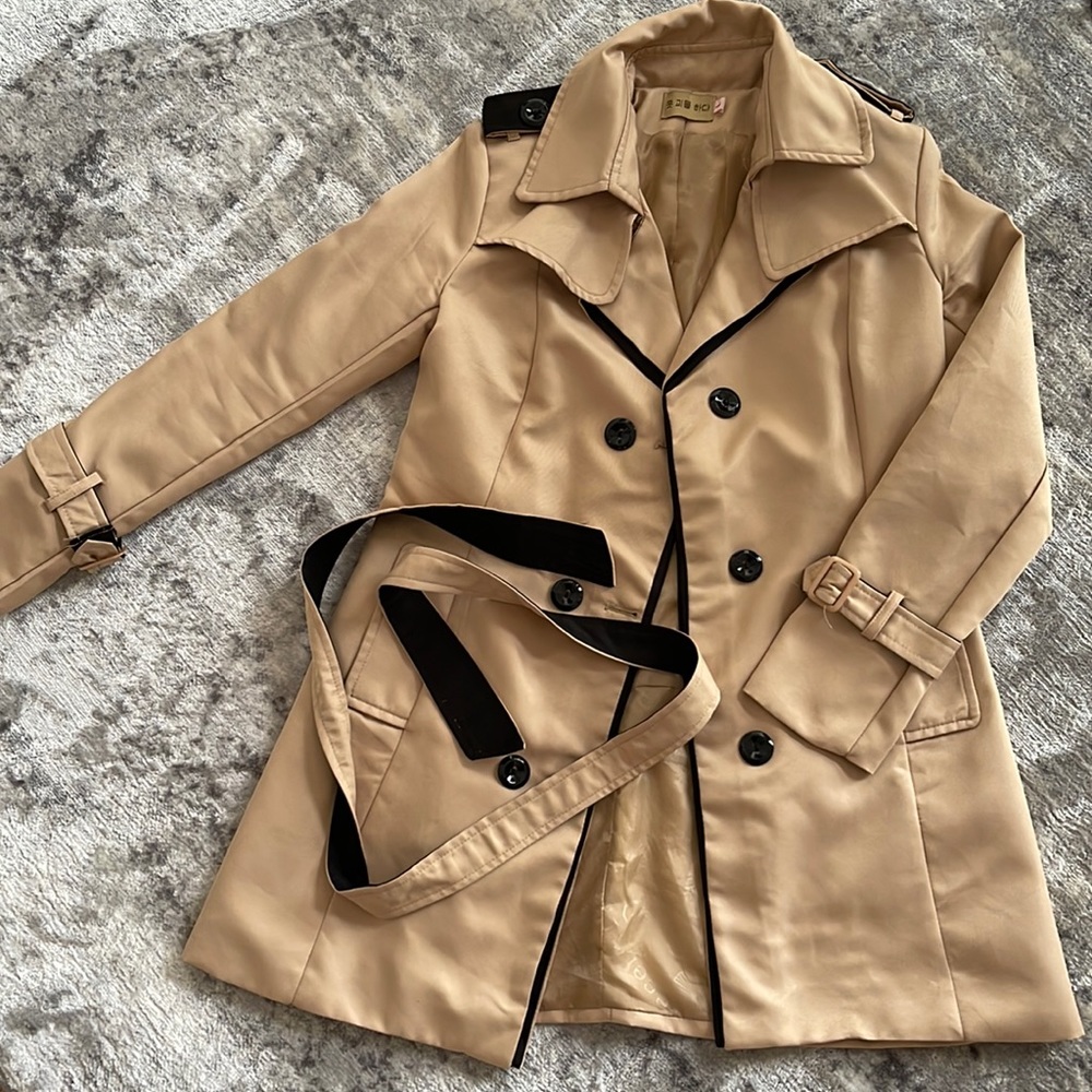 Tan Trench Coat